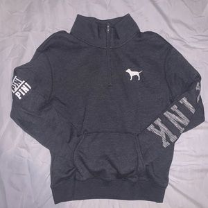 VS PINK 1/4 zip